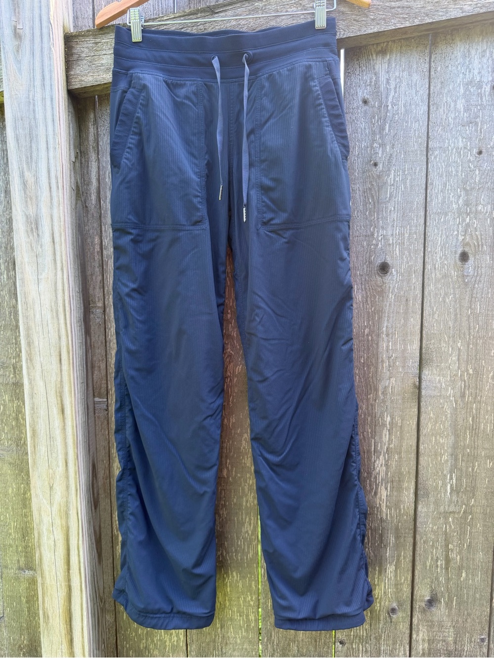lululemon athletica Navy Women's Track Pants with Drawstring-Size 4 or 6